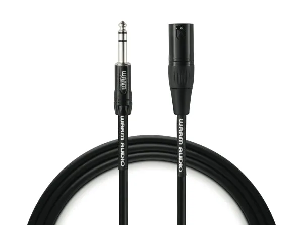 Pro Series - Studio & Live XLR Male to TRS Male (3-Foot)