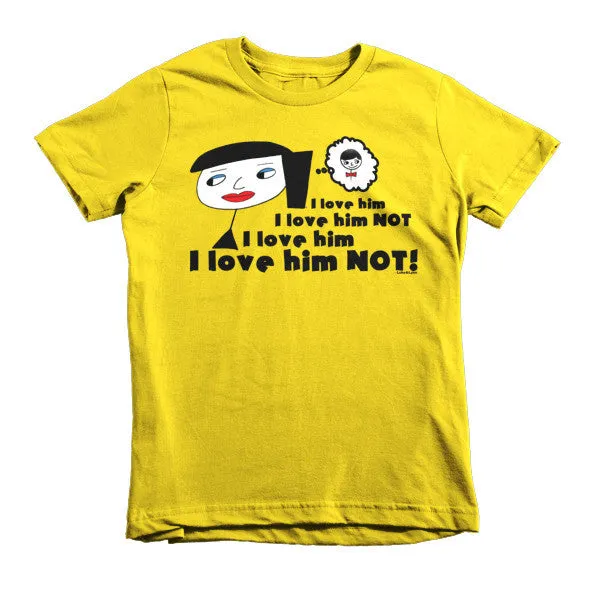 "I Love Him Not" Kids T-Shirt