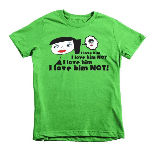 "I Love Him Not" Kids T-Shirt