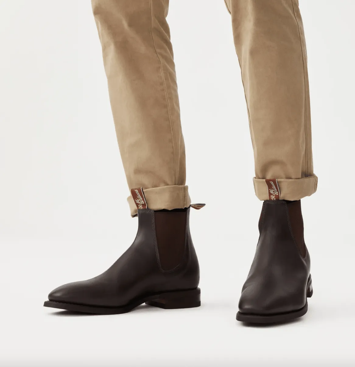 R M Williams Mens Comfort Craftsman - Chestnut