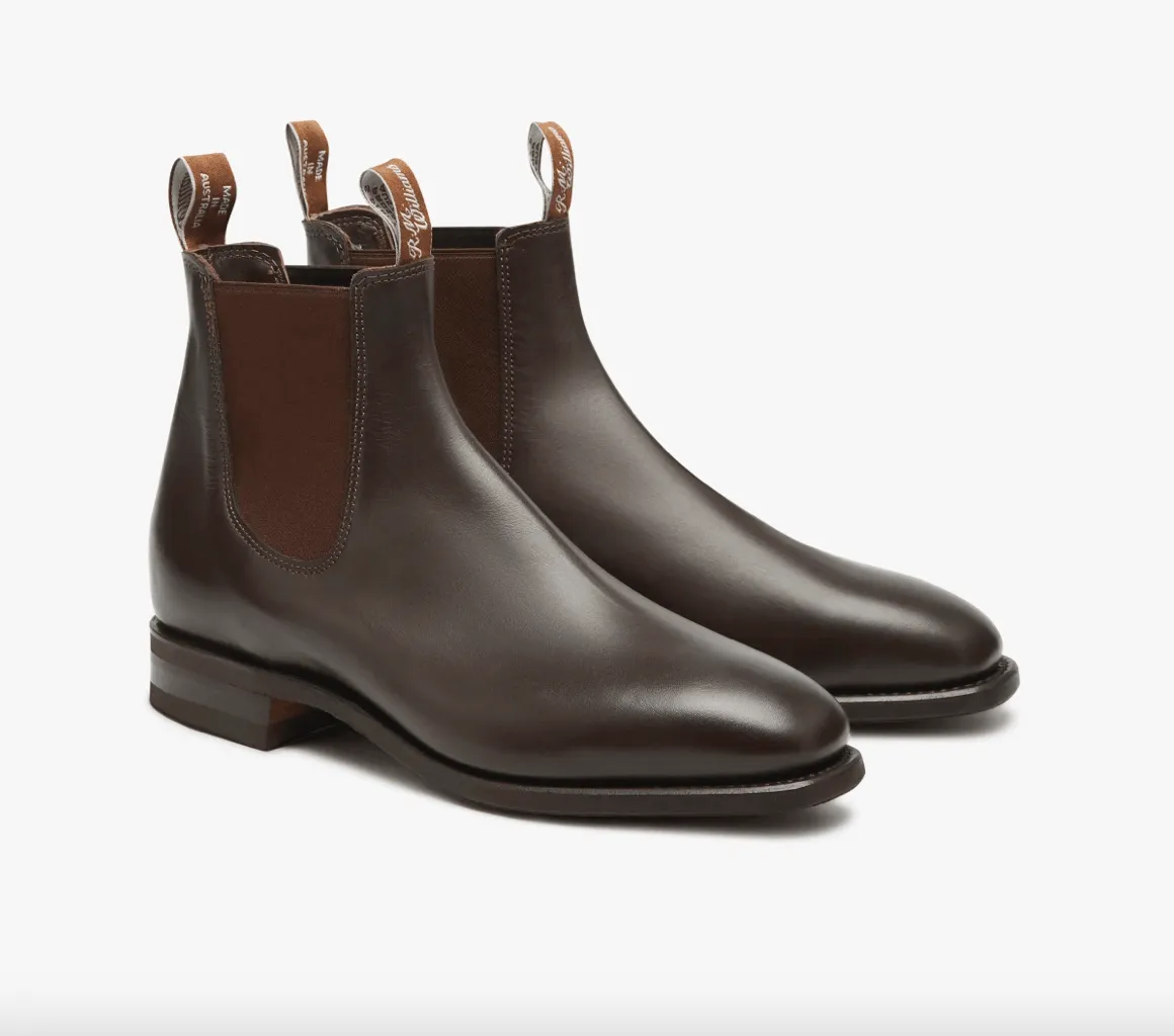 R M Williams Mens Comfort Craftsman - Chestnut