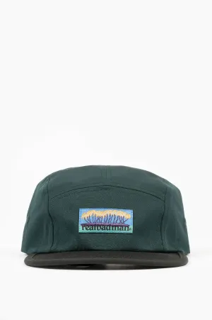 REAL BAD MAN ALOHAHAHA HIKING CAP GREEN