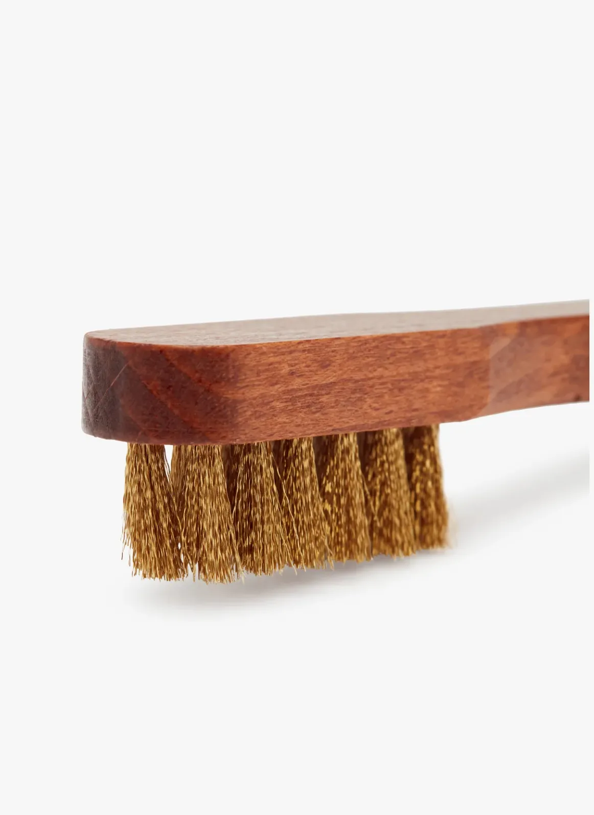 RM Williams Suede Brass Bristle Brush