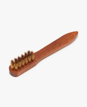 RM Williams Suede Brass Bristle Brush