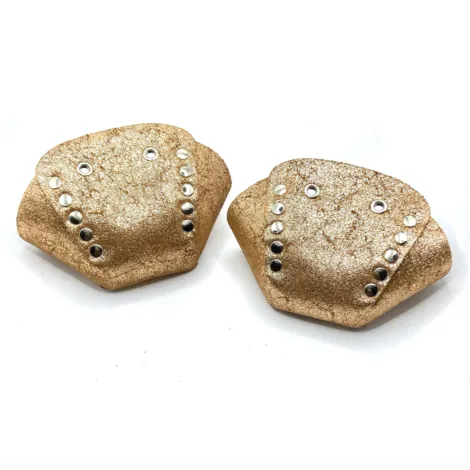 RollerStuff Toe Caps Glitter Copper Orange