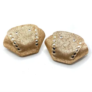 RollerStuff Toe Caps Glitter Copper Orange