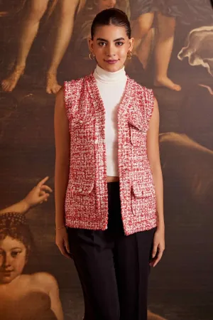 Ruby Chic Vest Jacket