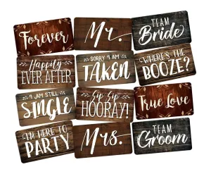 Rustic Wedding Props