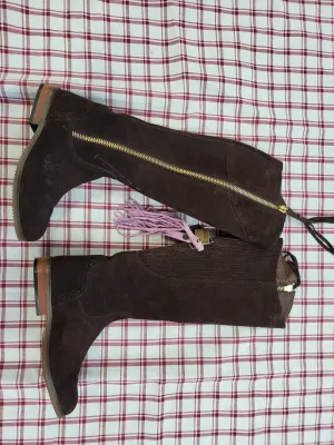 Rydale suede brown boots size 4 FREE POSTSGE  ✅