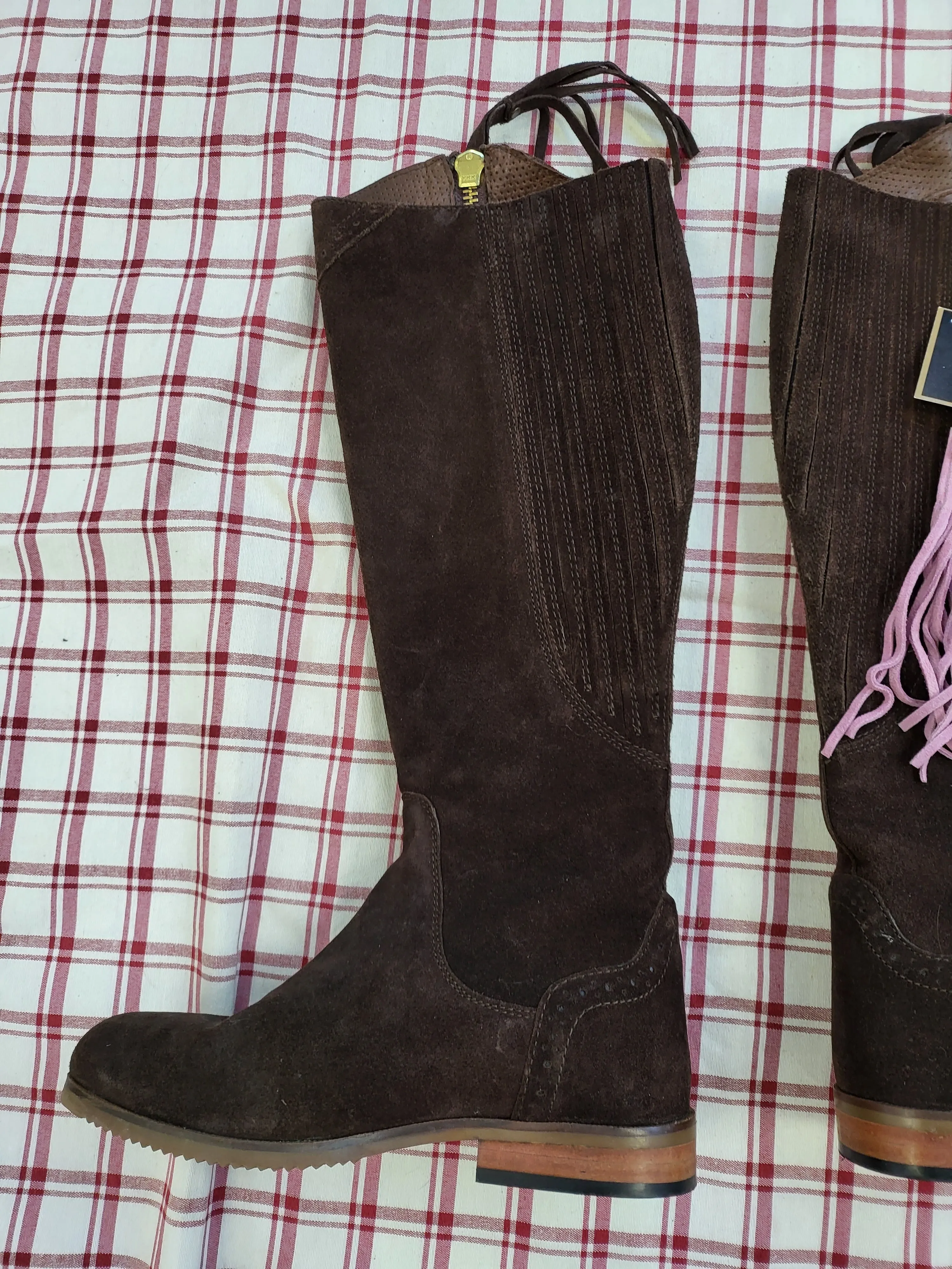 Rydale suede brown boots size 4 FREE POSTSGE  ✅