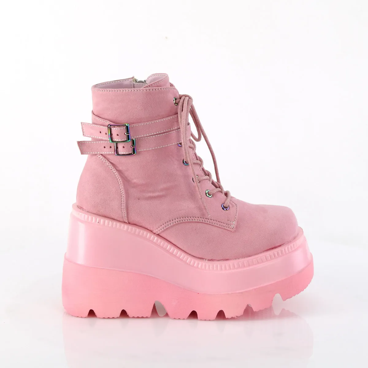 SHAKER-52  Baby Pink Vegan Suede