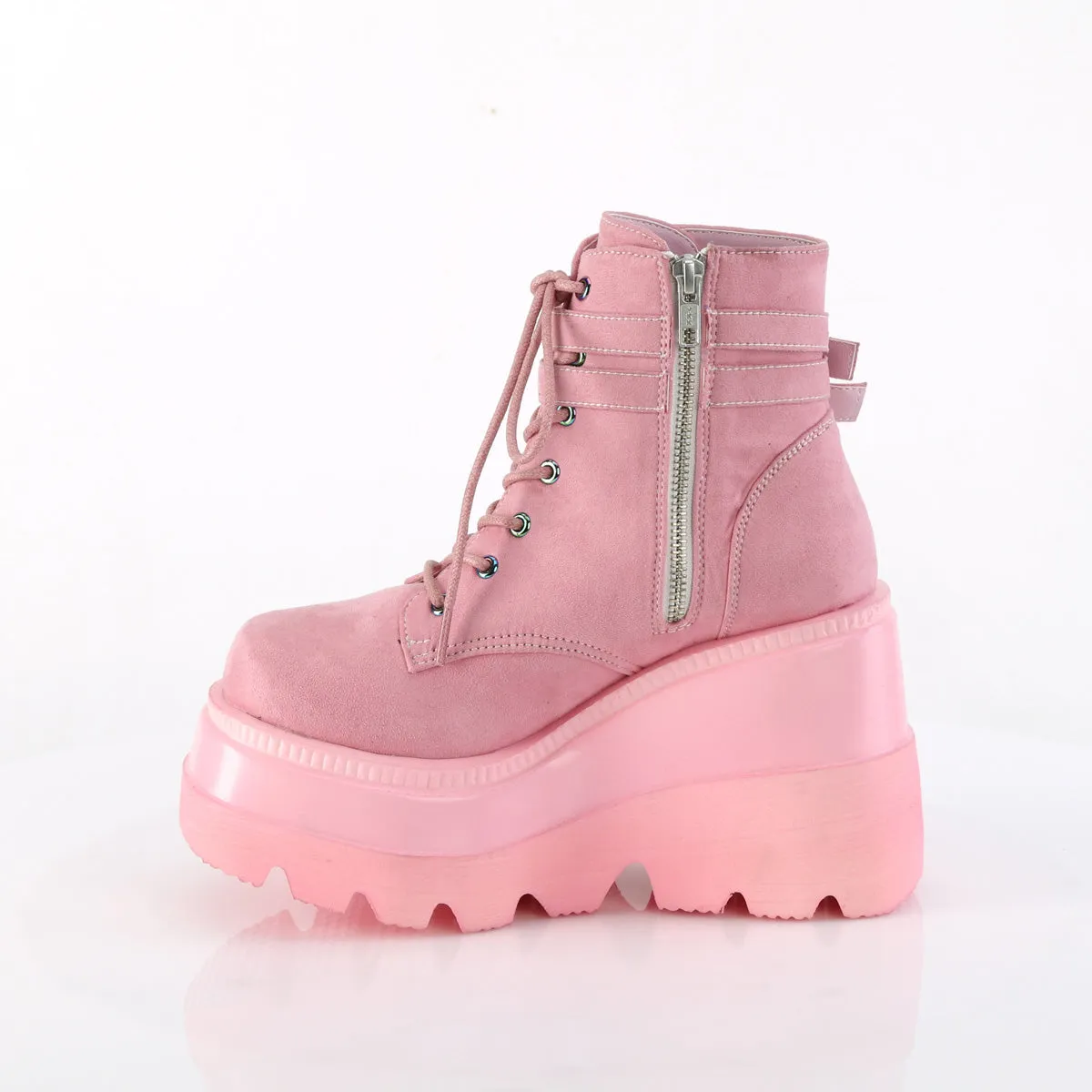 SHAKER-52  Baby Pink Vegan Suede