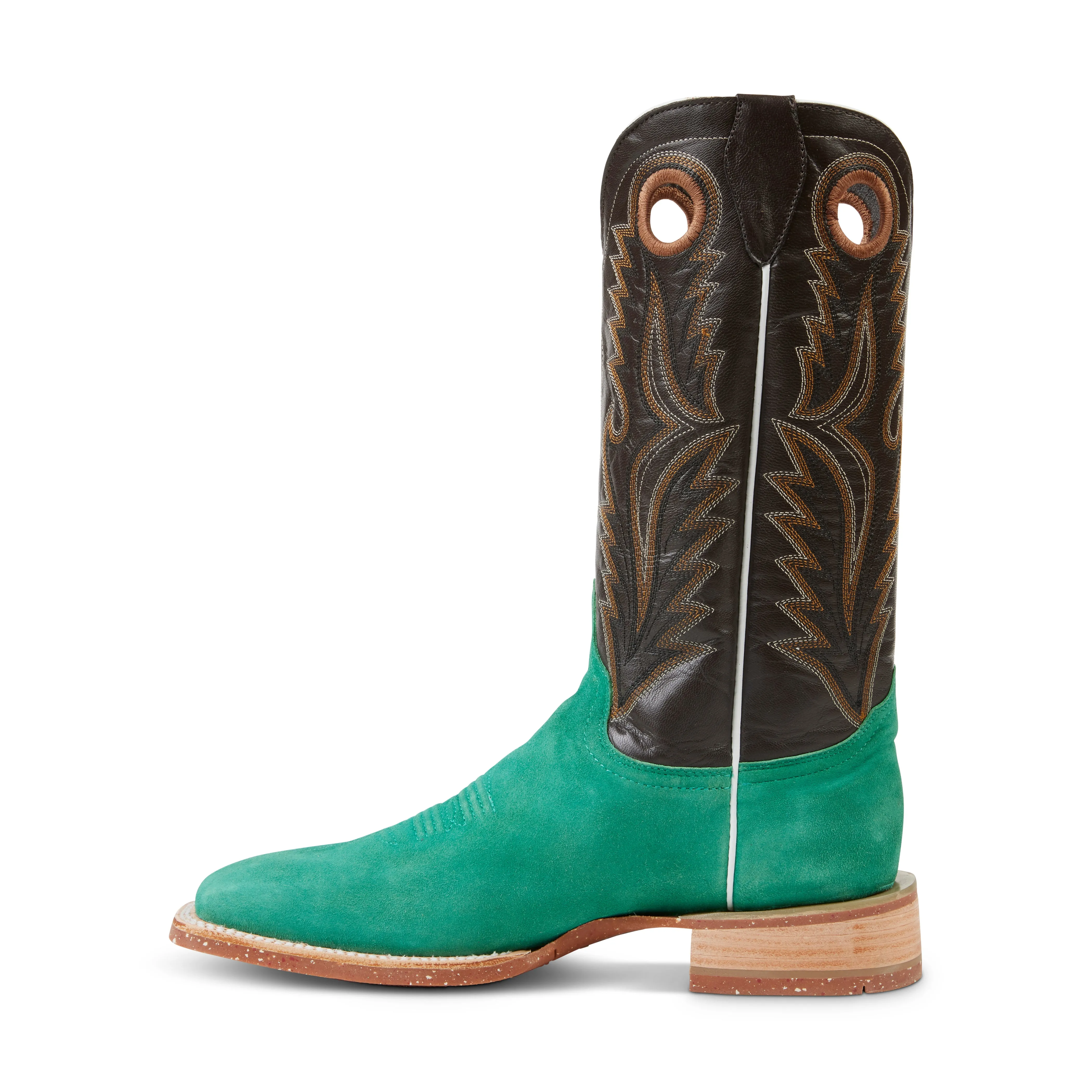 Shane (Rubber Sole) - Square Toe - Jade