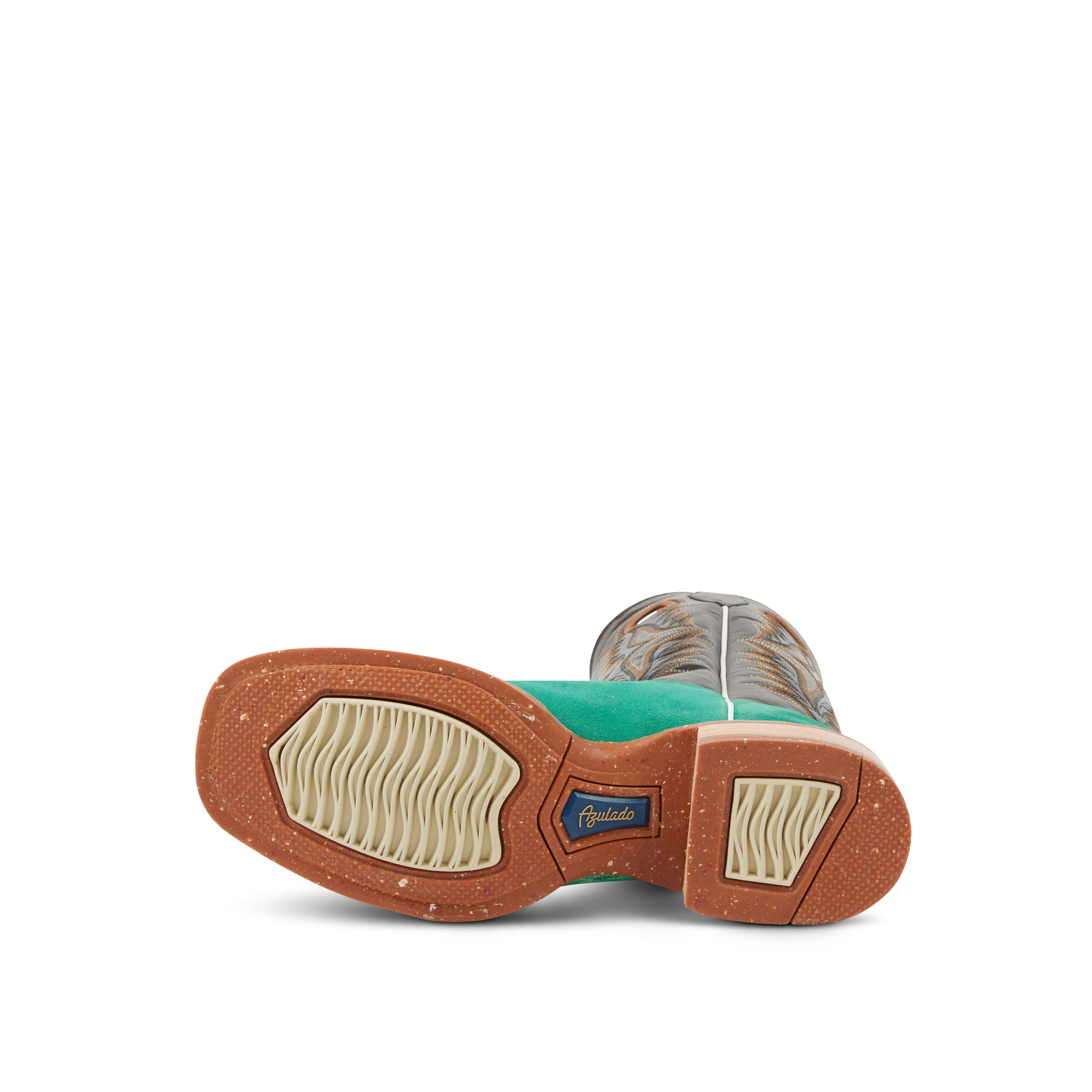 Shane (Rubber Sole) - Square Toe - Jade