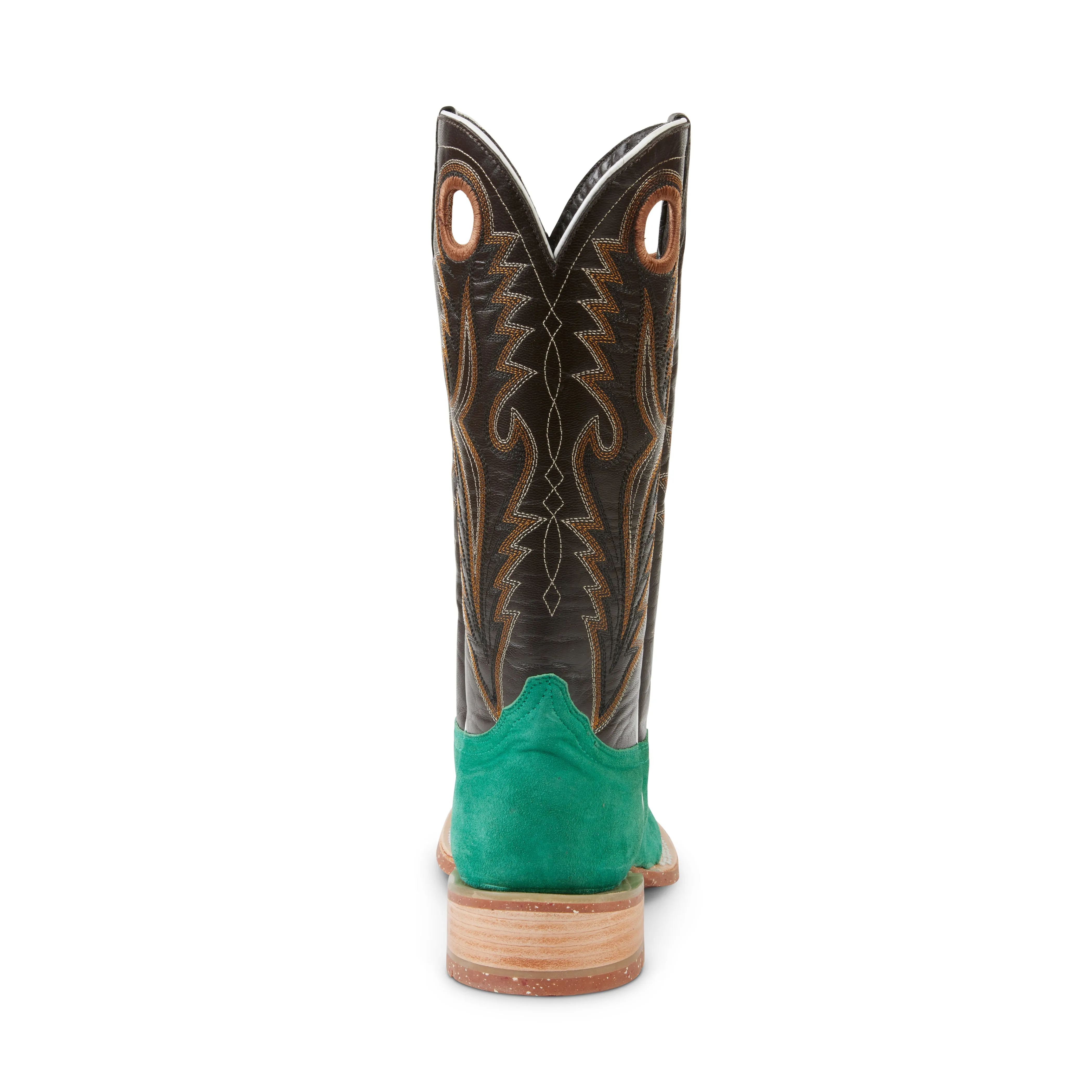 Shane (Rubber Sole) - Square Toe - Jade