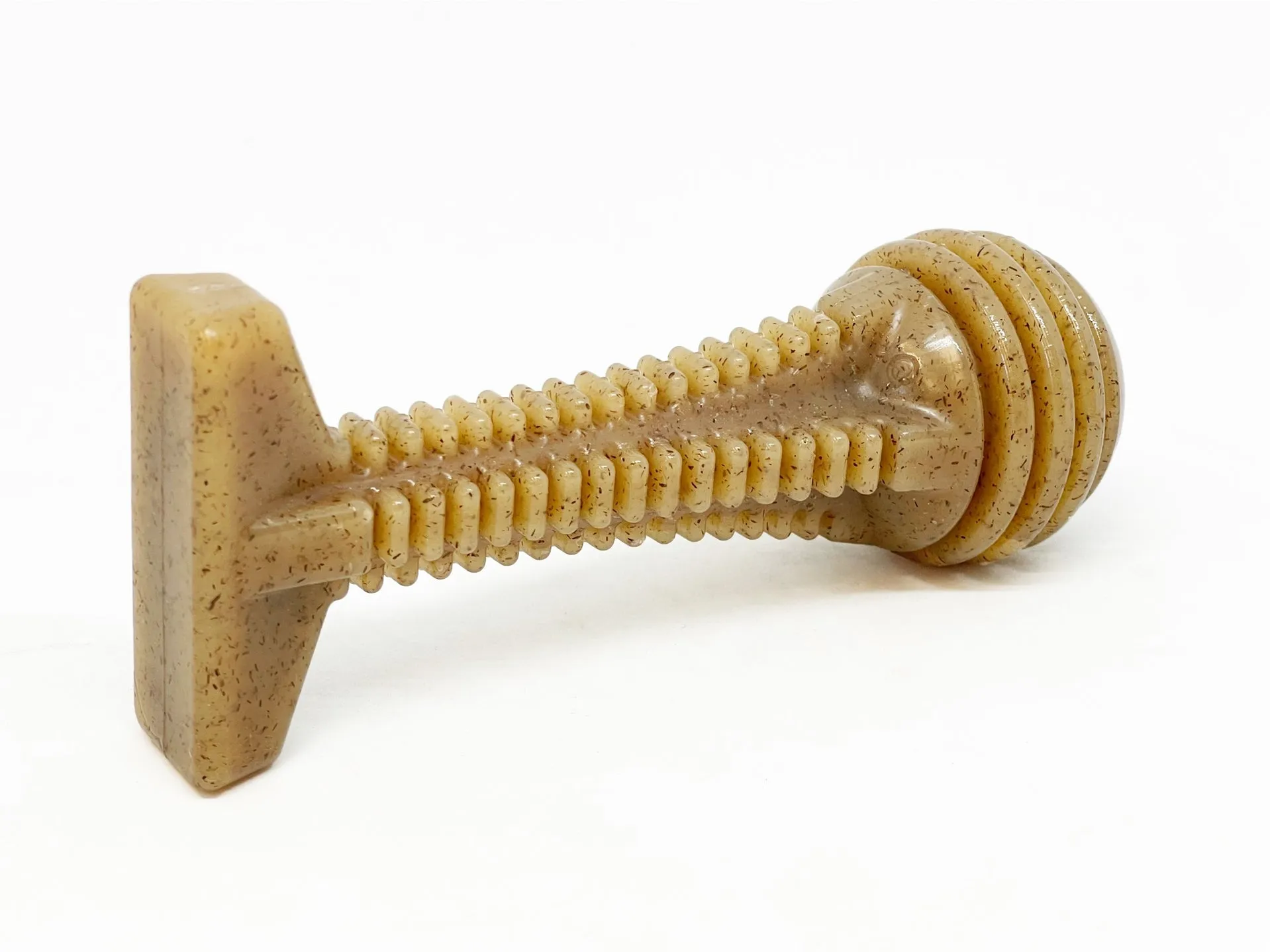 SodaPup Honey Bone Dental Tower Ultra Durable Nylon Dog Chew Toy
