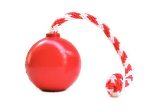 SodaPup USA-K9 Cherry Bomb Chew Toy - Red / Large