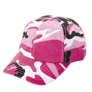 Soldier Pink Truckers Baseball Cap Stylish Print Low Profile