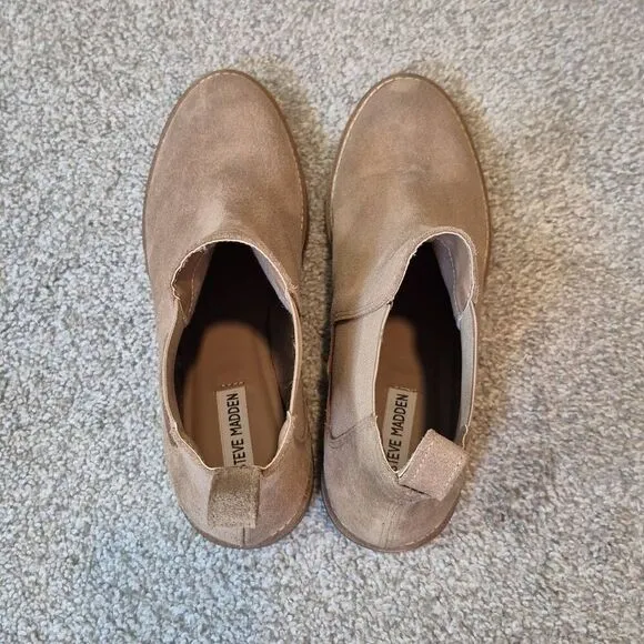 Steve Madden Women's Suede Ankle Boots Size 9