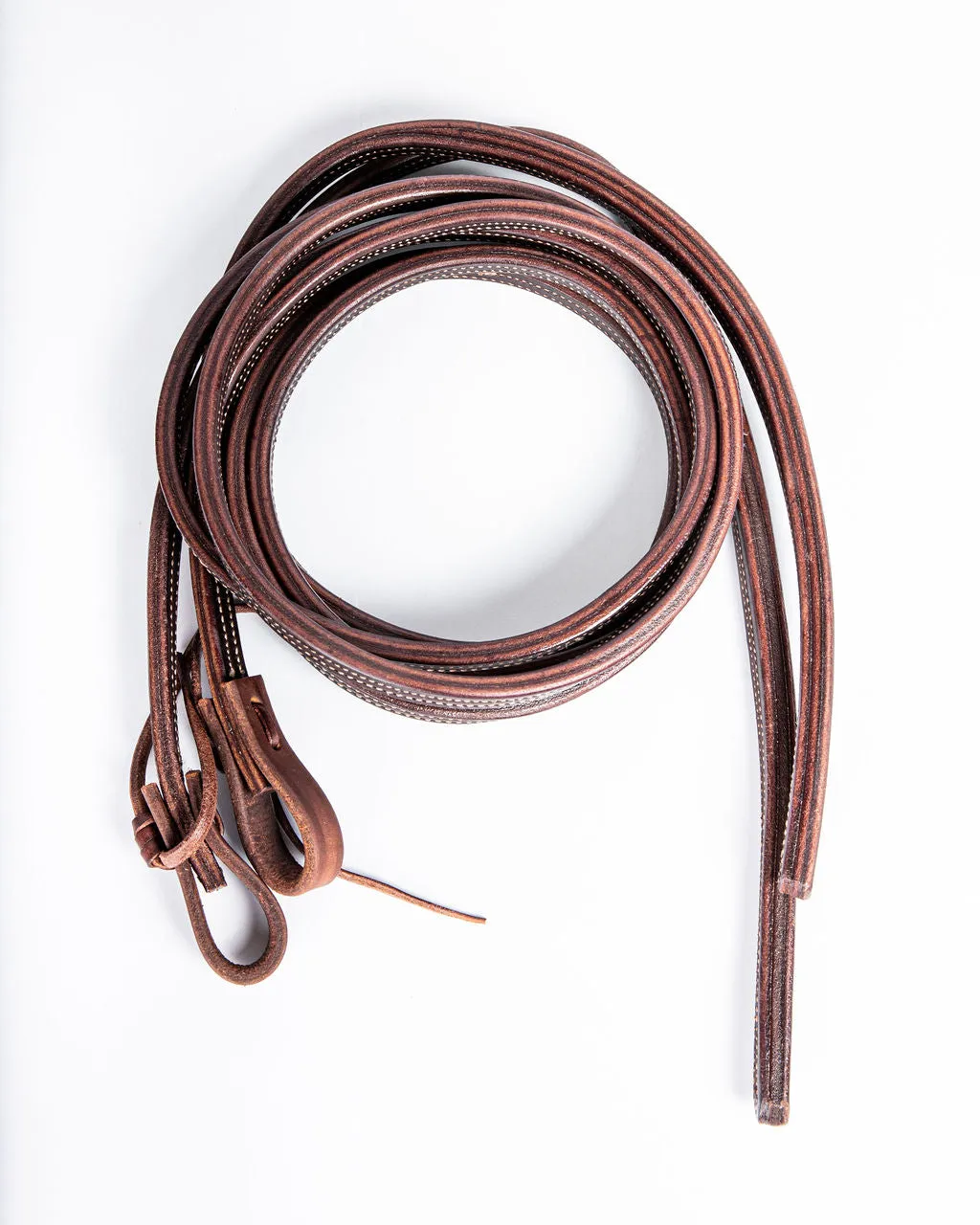 Stitched Latigo Split Reins