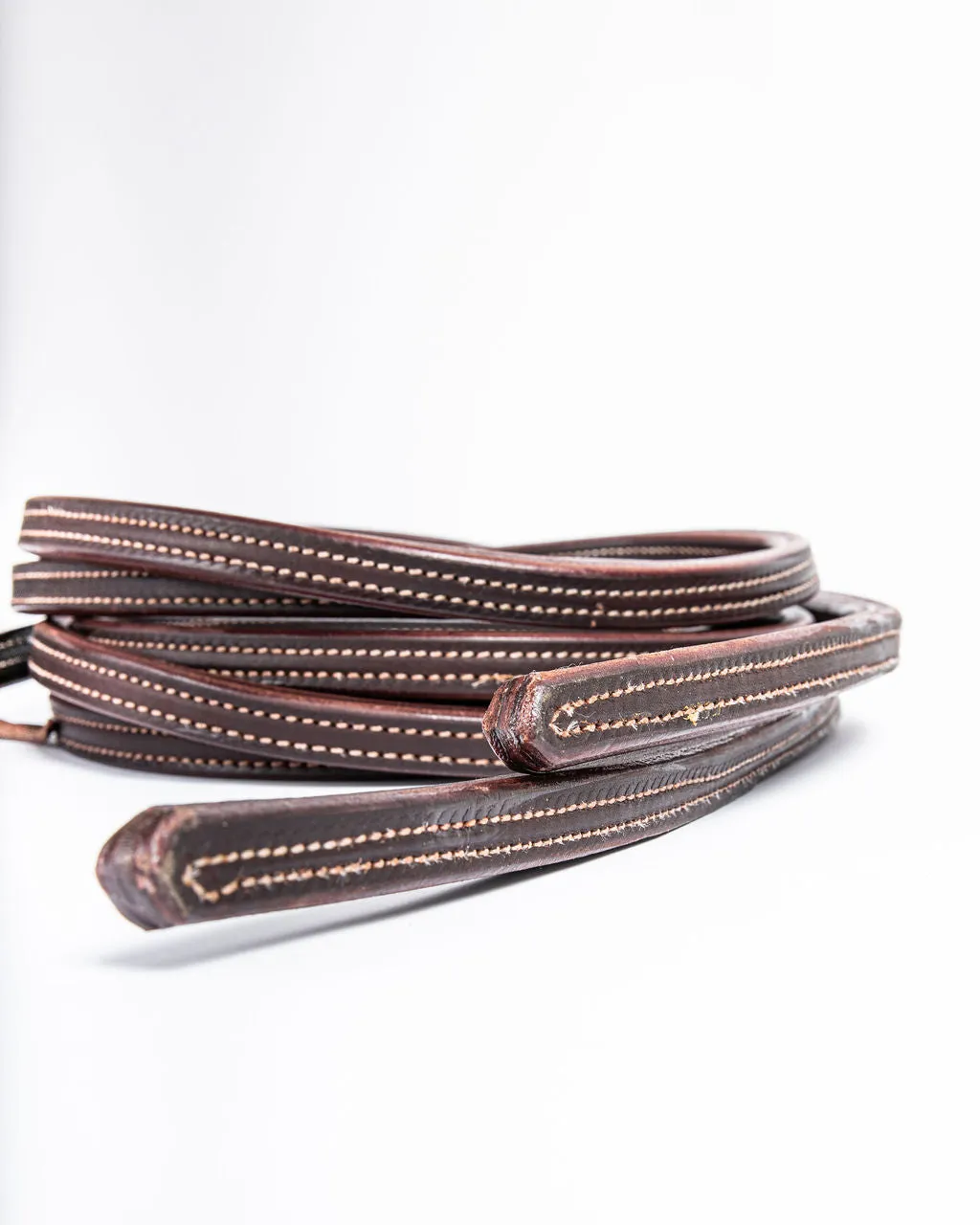 Stitched Latigo Split Reins