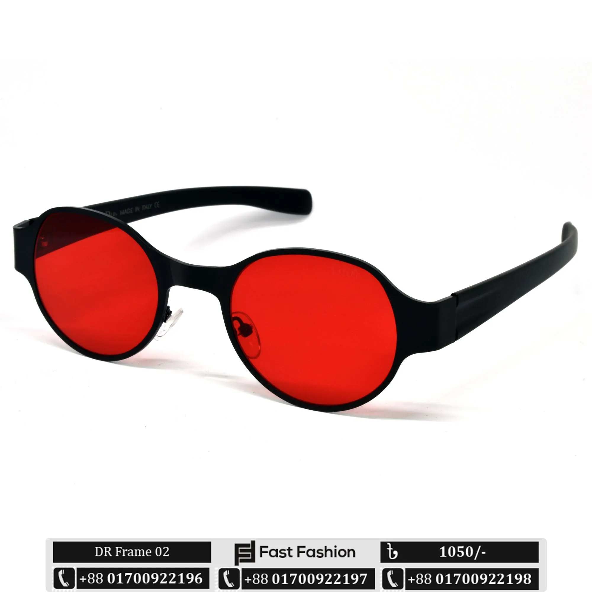 Stylish Action Looking Sunglass for Men | DR Red 02