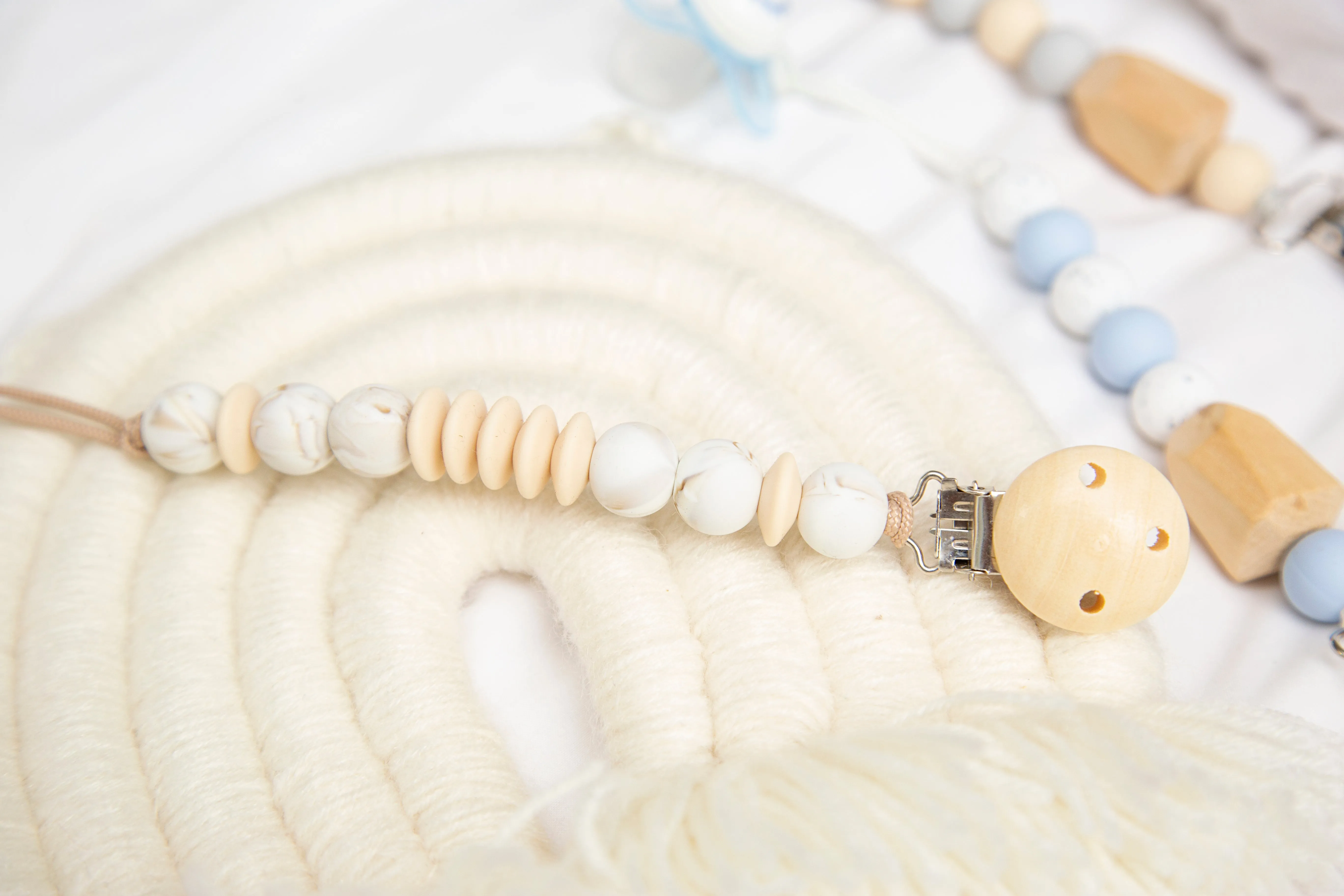 Stylish and Practical Pacifier Clip & Holder | Bead Sprout