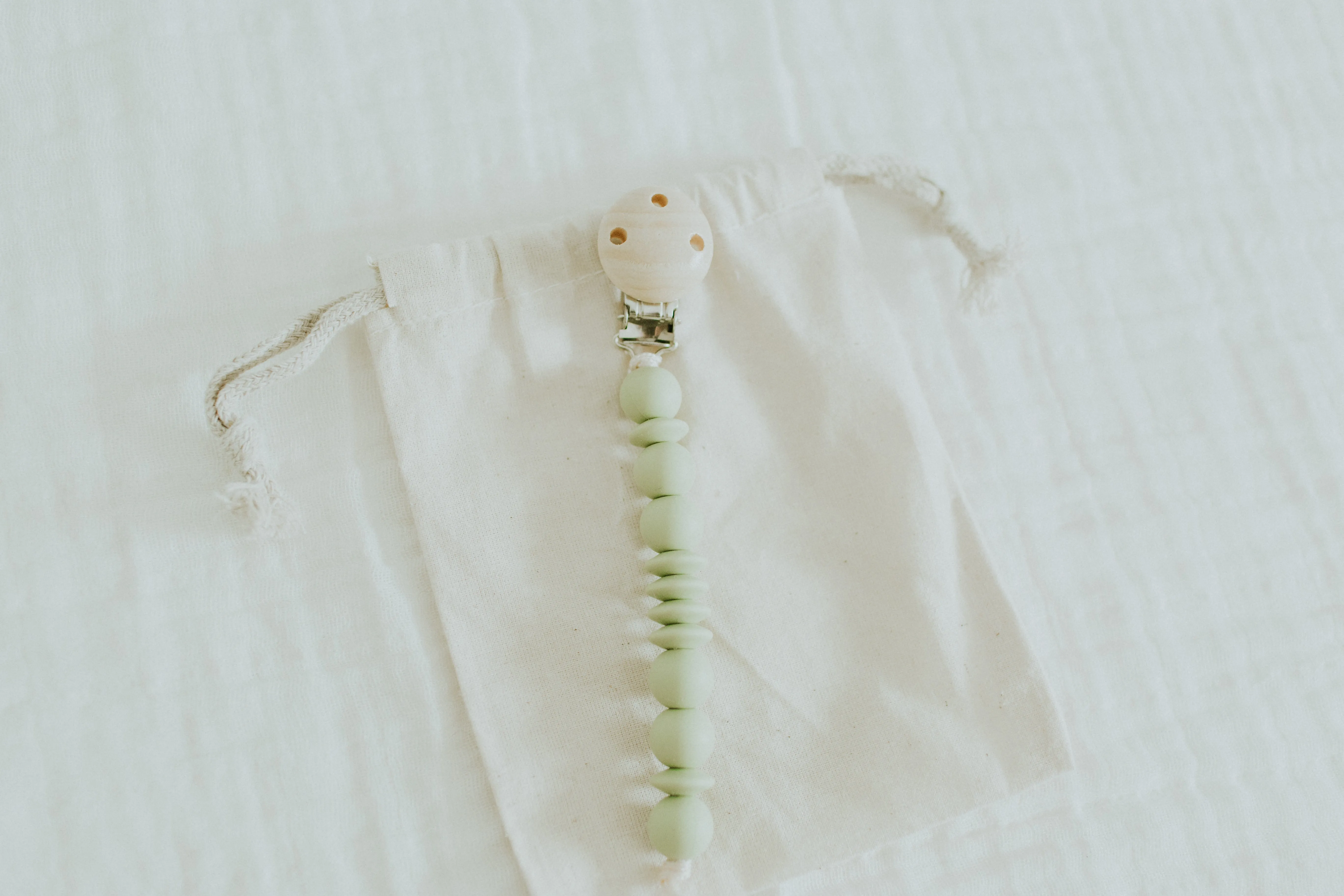 Stylish and Practical Pacifier Clip & Holder | Bead Sprout