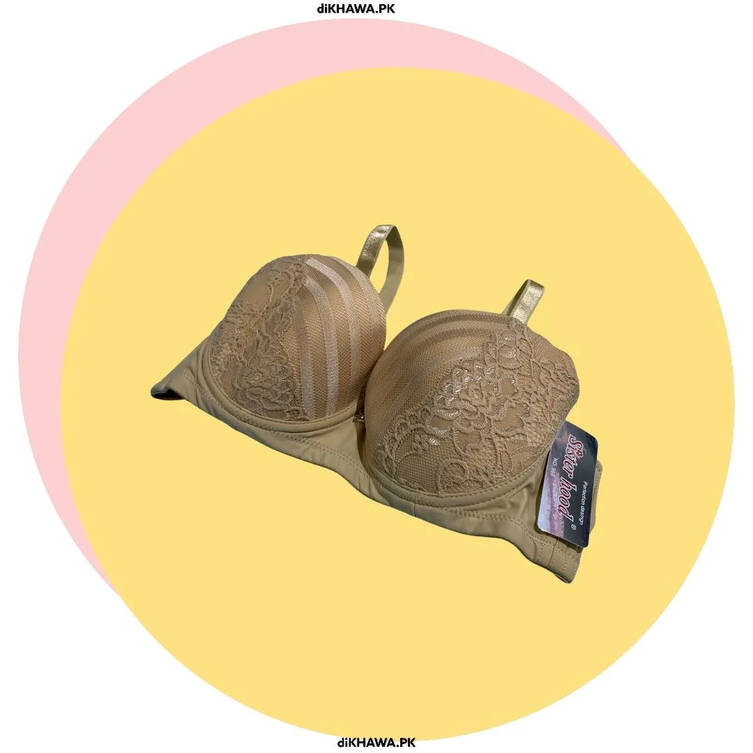 Stylish Bridal Collection Bra SH969 Skin - Single Padded,Under Wired Bra - By Sister Hood- 2021
