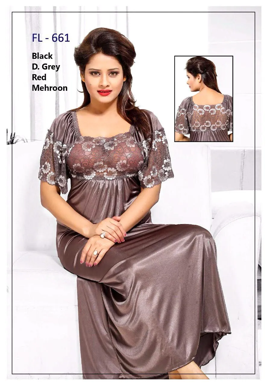 Stylish FL-661 - Flourish Exclusive Bridal Nighty Set Collection