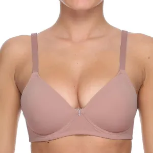 Stylish Foam Bra 8803 Pink - Single Padded,Under Wired Bra - By Runfeng