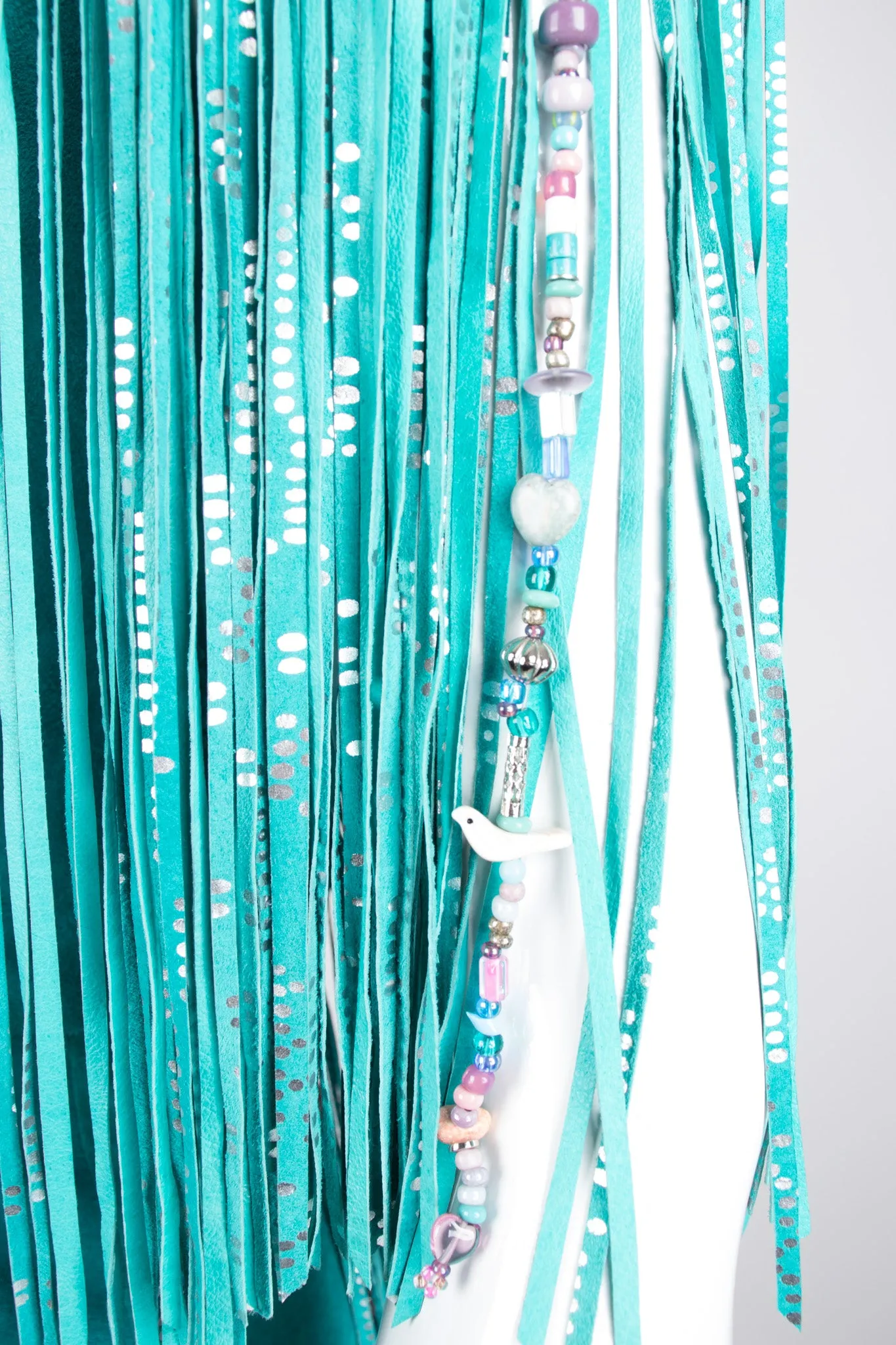 Suede Fringe Festival Dress