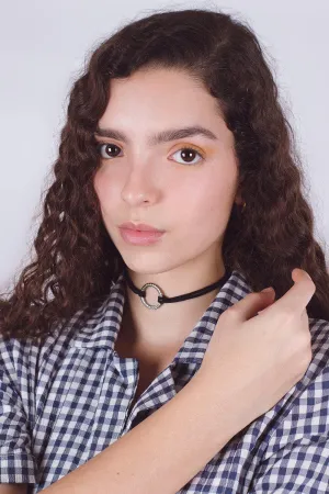 Suede O-Ring Choker