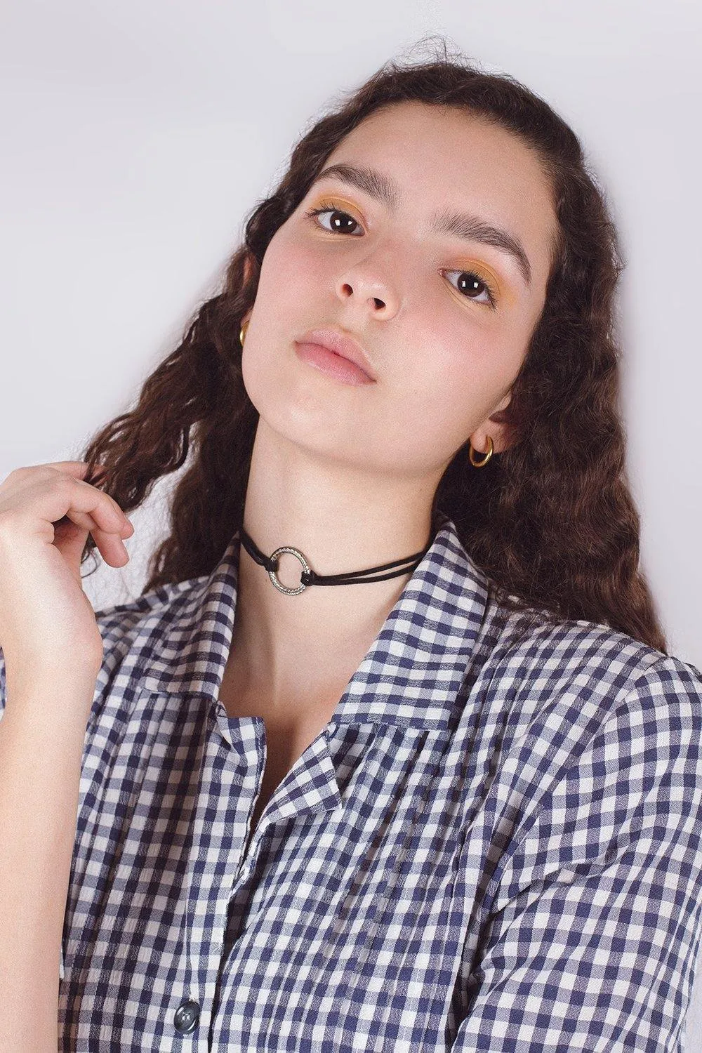 Suede O-Ring Choker