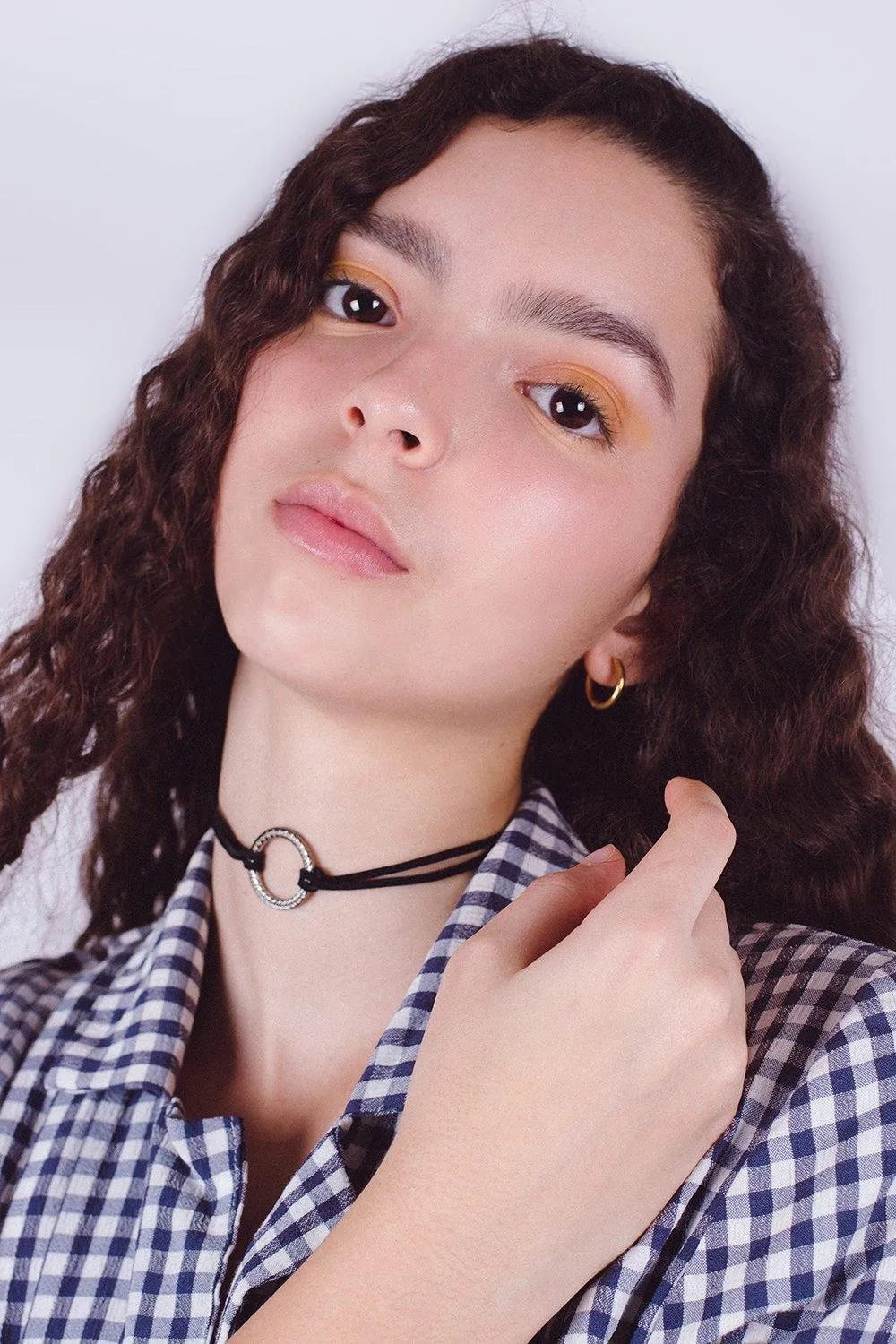 Suede O-Ring Choker