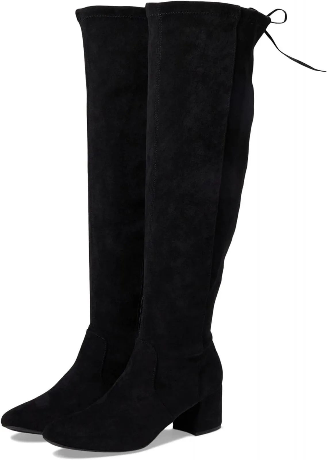 Sugar Ollie Women's Over-the-Knee Dress Boots SGR-OLLIE Black Micro 7.5M