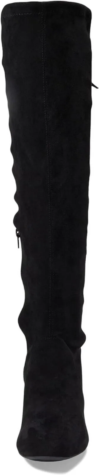 Sugar Ollie Women's Over-the-Knee Dress Boots SGR-OLLIE Black Micro 7.5M