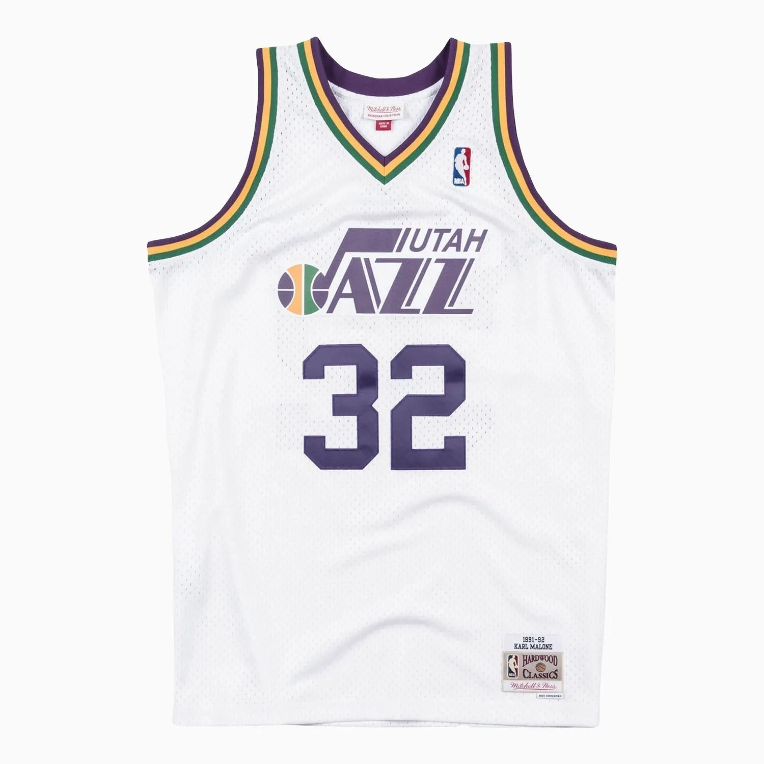 Swingman Karl Malone Utah Jazz NBA 1991-92 Jersey
