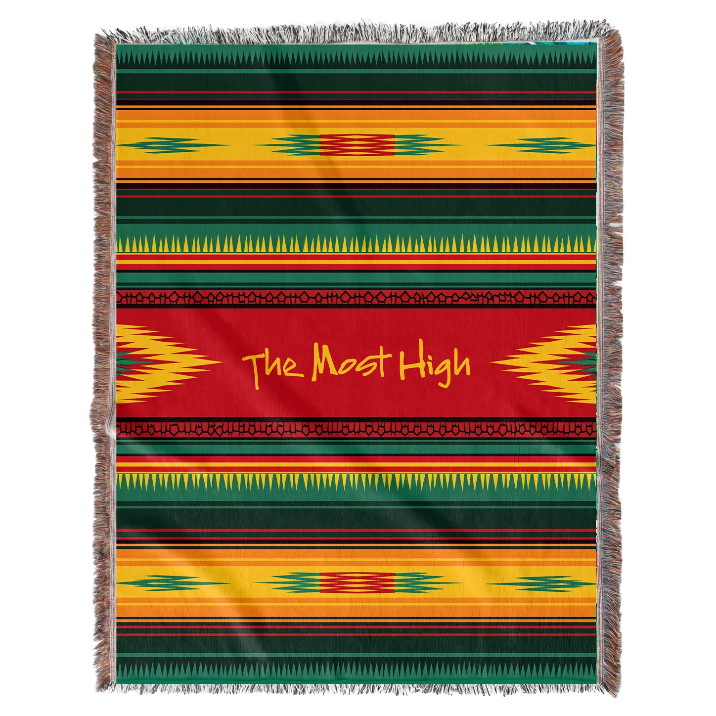 The Most High Woven Blanket