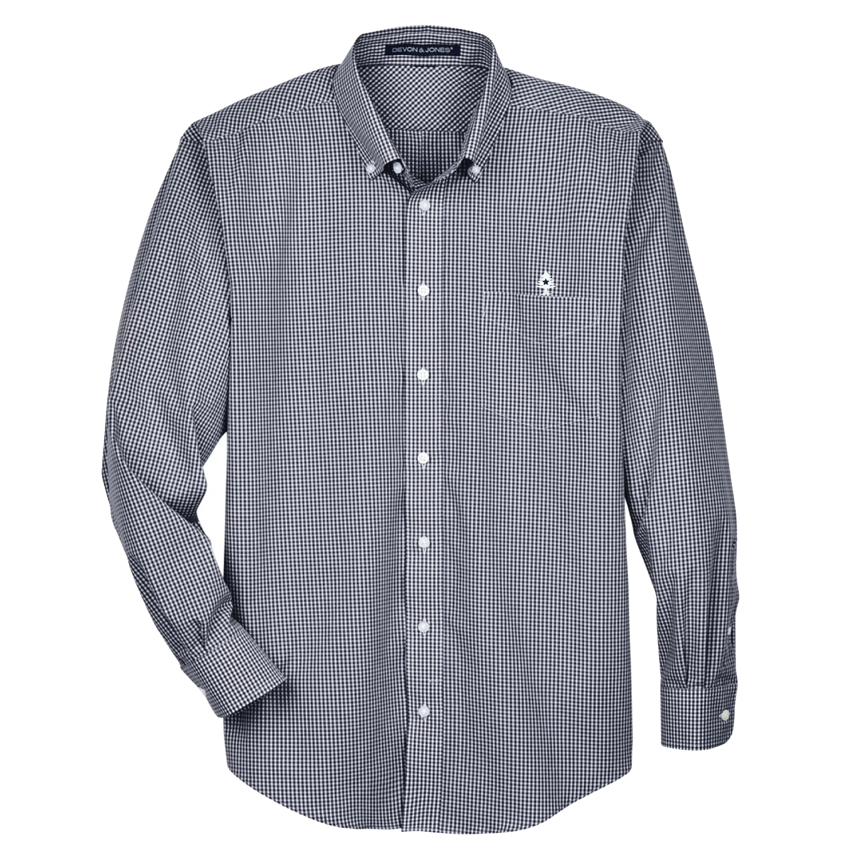 Tiny Tree Woven Gingham Shirt