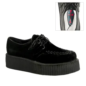 V-CREEPER-502S  Black Vegan Suede