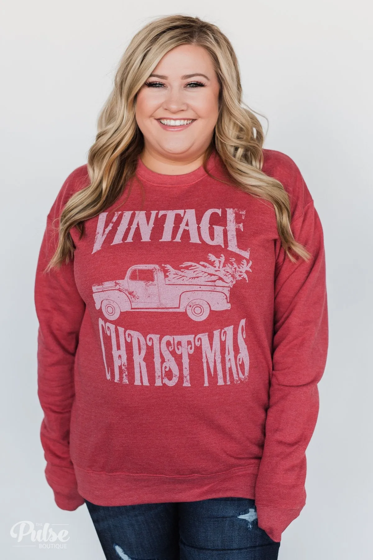 Vintage Christmas Crew Neck