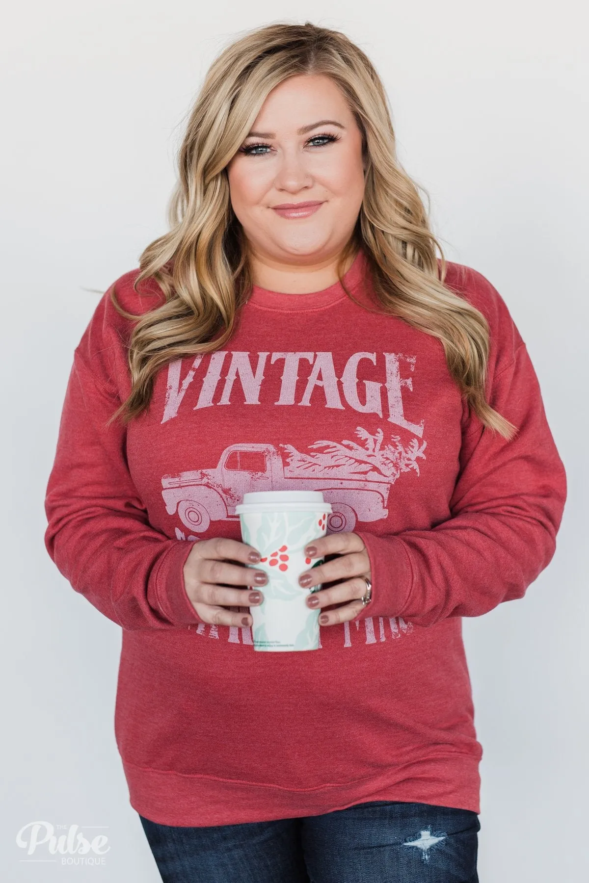 Vintage Christmas Crew Neck