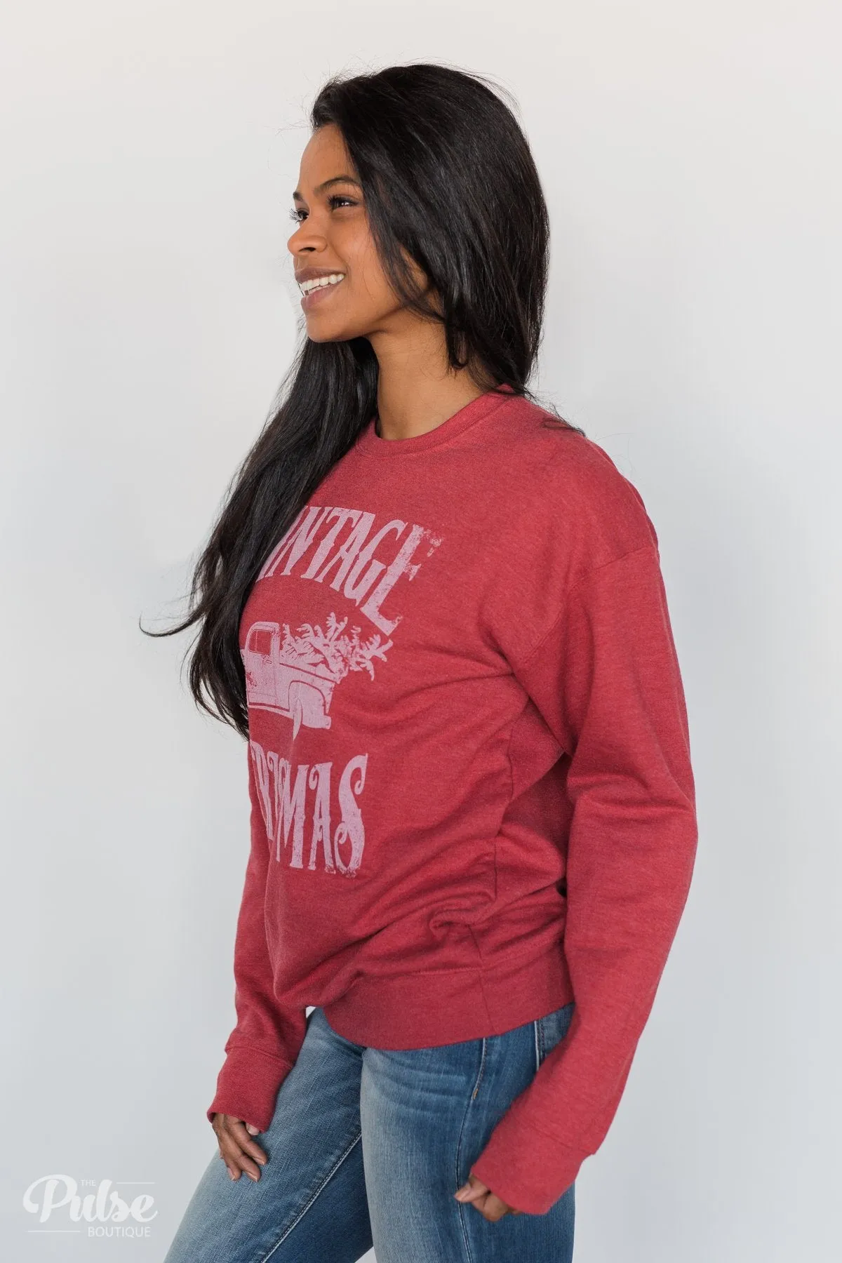 Vintage Christmas Crew Neck