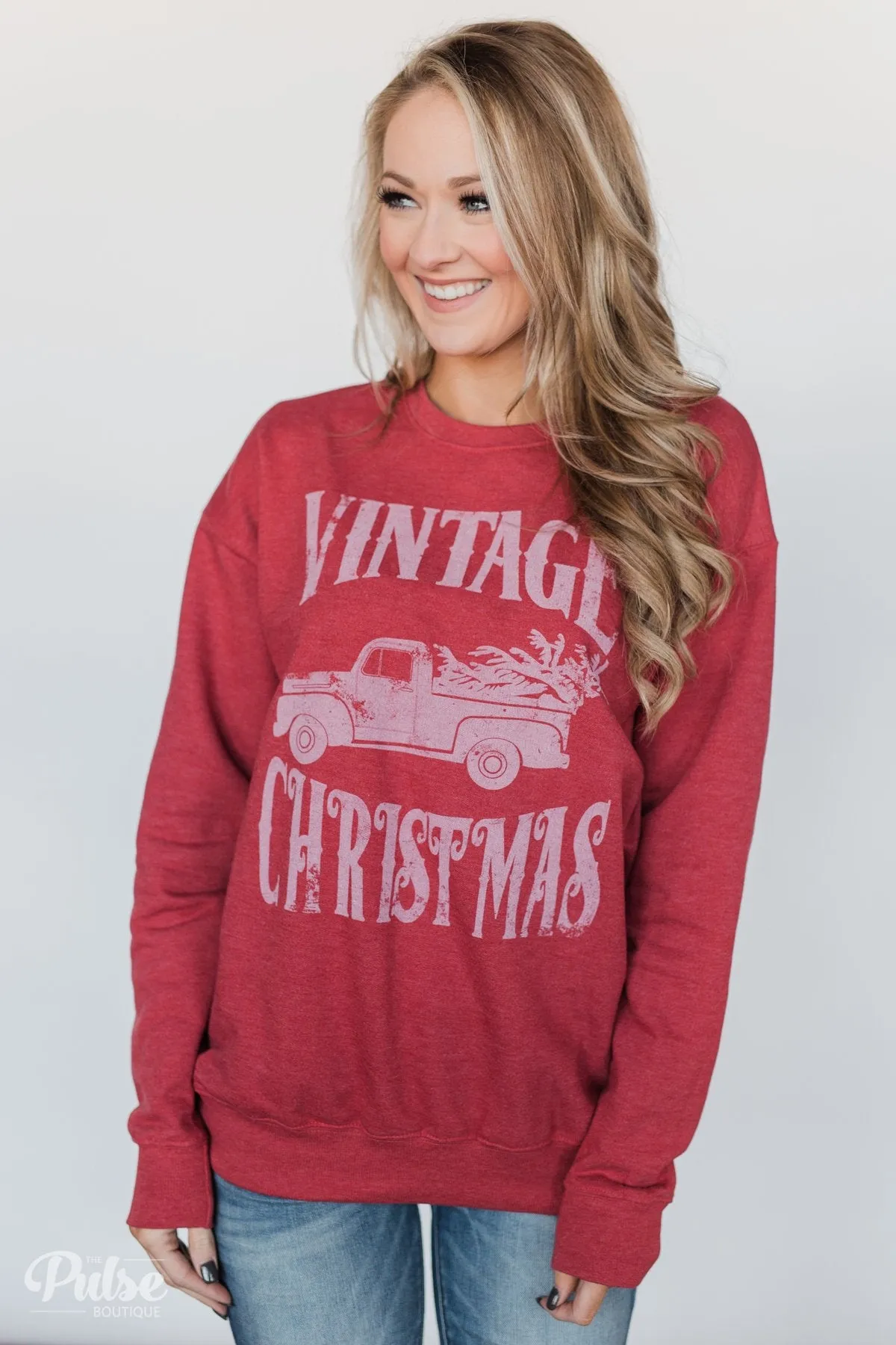Vintage Christmas Crew Neck