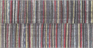 Vintage Turkish Rag Kilim - 4'6" x 8'9"
