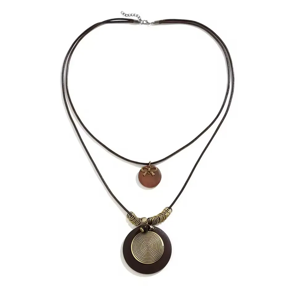 Vİntage Spiritual Woods Necklace