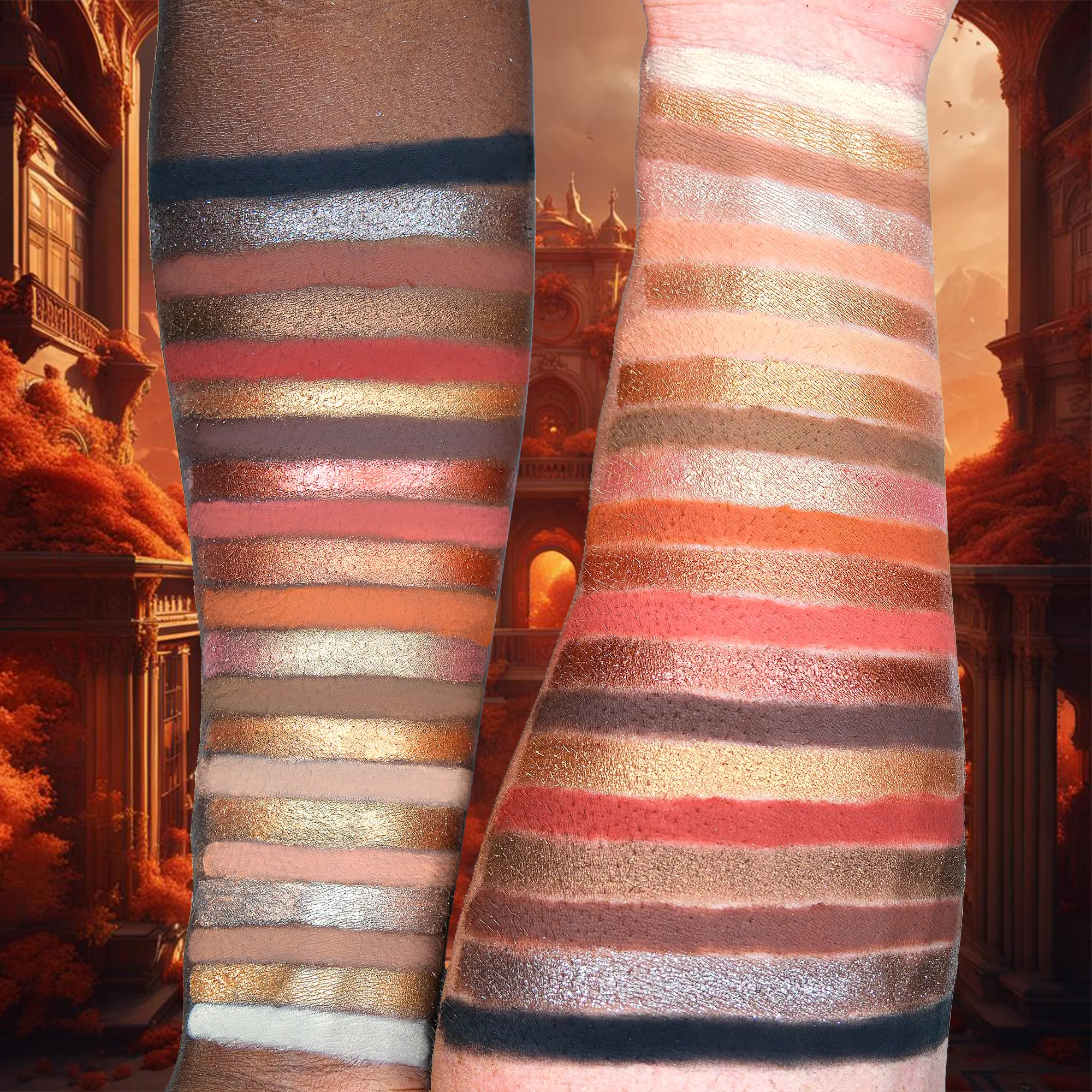 Warm Enchantment Palette