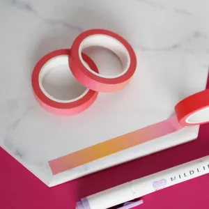 Warm Ombre Washi Tape