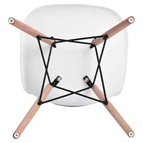 Wayfair Item! ViscoLogic Mid-Century Durable Eames Style Eiffel Dining Chairs (Set of 2 Chairs) - Retails $300 